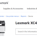 Lexmark support